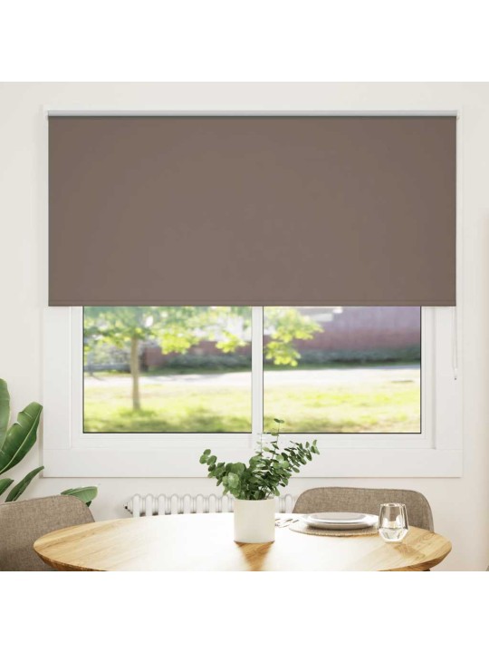 Rullaverho blackout kahvi 165x150 cm kankaan leveys 161,6 cm