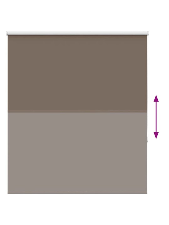 Rullaverho blackout kahvi 120x175 cm kankaan leveys 116,6 cm