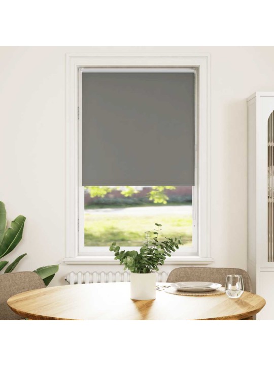Rullaverho blackout harmaa 65x130 cm kankaan leveys 60,7 cm