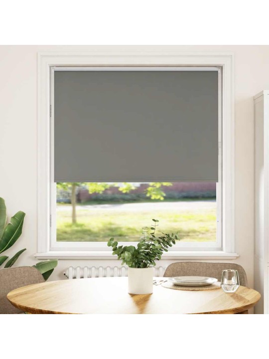 Rullaverho blackout harmaa 100x130 cm kankaan leveys 95,7 cm