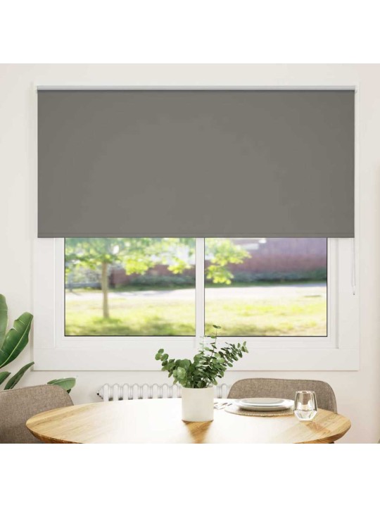 Rullaverho blackout harmaa 160x130 cm kankaan leveys 156,6 cm