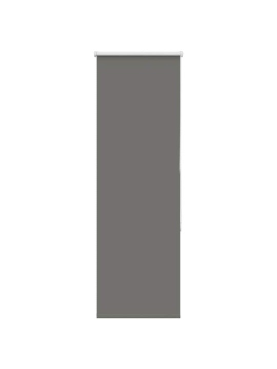 Rullaverho blackout harmaa 50x150 cm kankaan leveys 45,7 cm