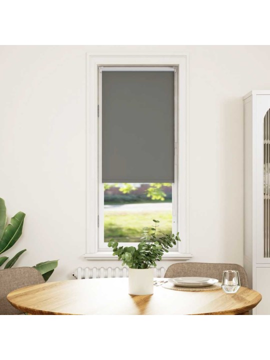 Rullaverho blackout harmaa 50x150 cm kankaan leveys 45,7 cm