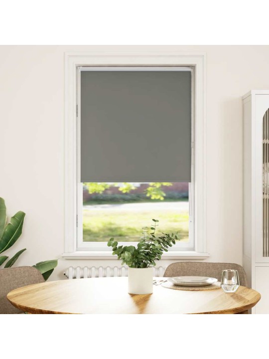 Rullaverho blackout harmaa 80x175 cm kankaan leveys 75,7 cm