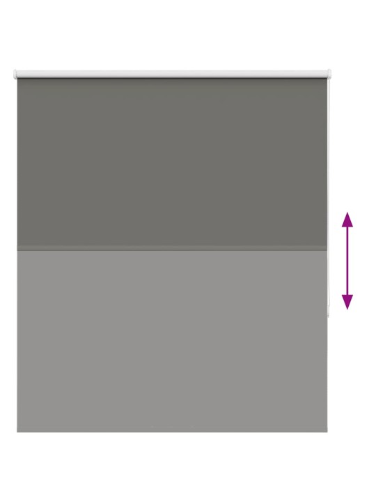 Rullaverho blackout harmaa 120x175 cm kankaan leveys 116,6 cm