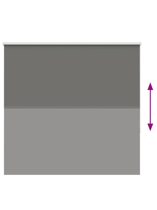 Rullaverho blackout harmaa 150x175 cm kankaan leveys 146,6 cm