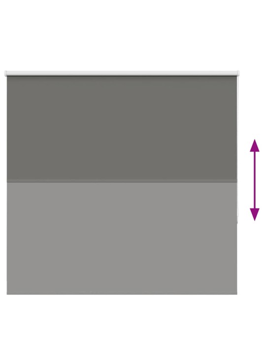 Rullaverho blackout harmaa 165x175 cm kankaan leveys 161,6 cm