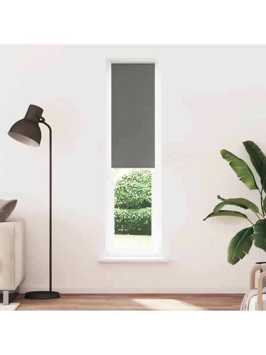 Rullaverho blackout harmaa 40x210 cm kankaan leveys 35,7 cm