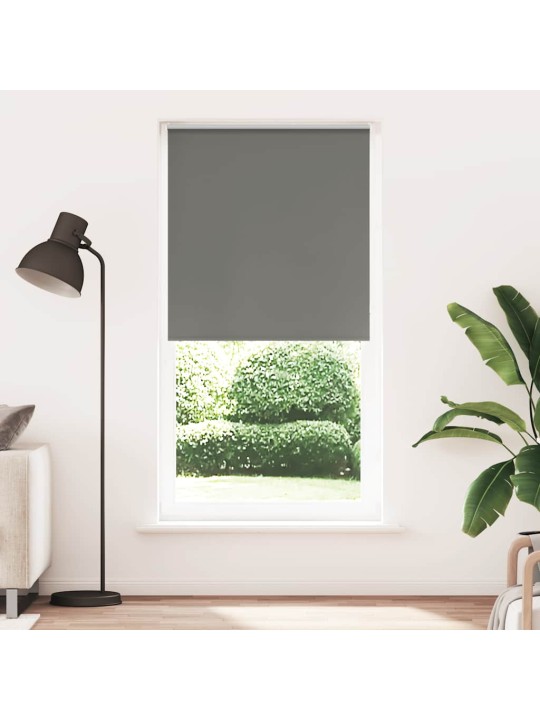 Rullaverho blackout harmaa 100x210 cm kankaan leveys 95,7 cm