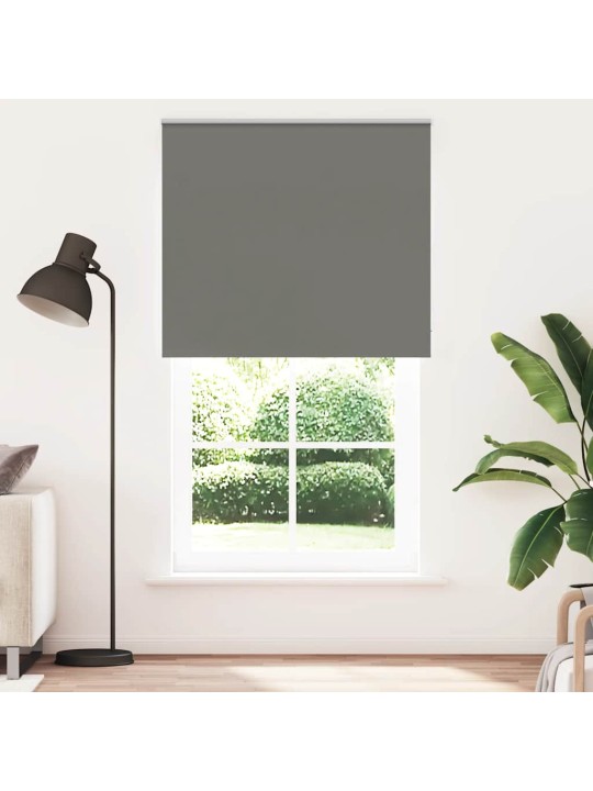 Rullaverho blackout harmaa 125x210 cm kankaan leveys 121,6 cm