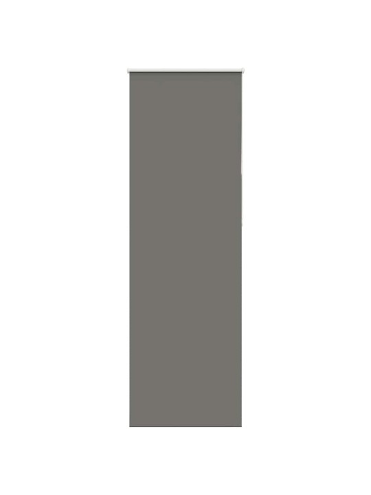 Rullaverho blackout harmaa 65x230 cm kankaan leveys 60,7 cm