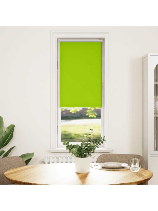 Rullaverho blackout lehdet vihreät 60x150 cm kankaan leveys