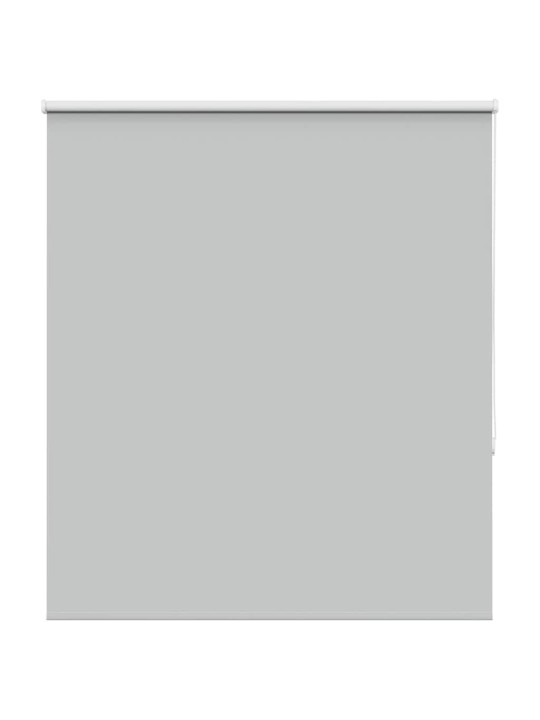Rullaverho blackout vaalean harmaa 125x130 cm kankaan leveys