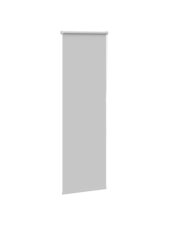 Rullaverho blackout vaalean harmaa 45x150 cm kankaan leveys