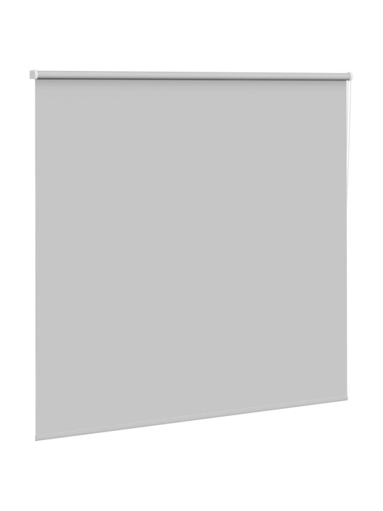 Rullaverho blackout vaalean harmaa 165x150 cm kankaan leveys
