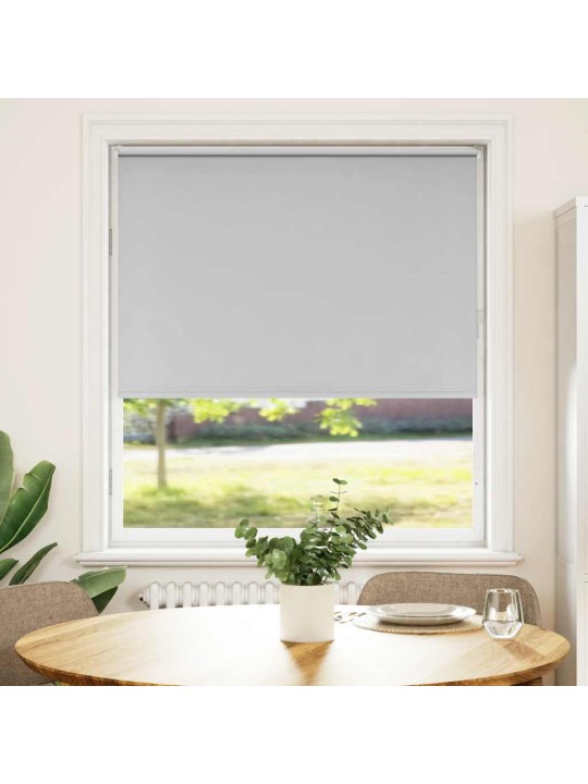 Rullaverho blackout vaalean harmaa 95x175 cm kankaan leveys