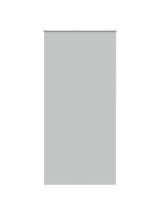 Rullaverho blackout vaalean harmaa 95x210 cm kankaan leveys