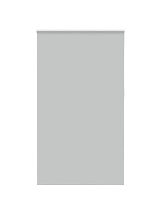 Rullaverho blackout vaalean harmaa 140x230 cm kankaan leveys
