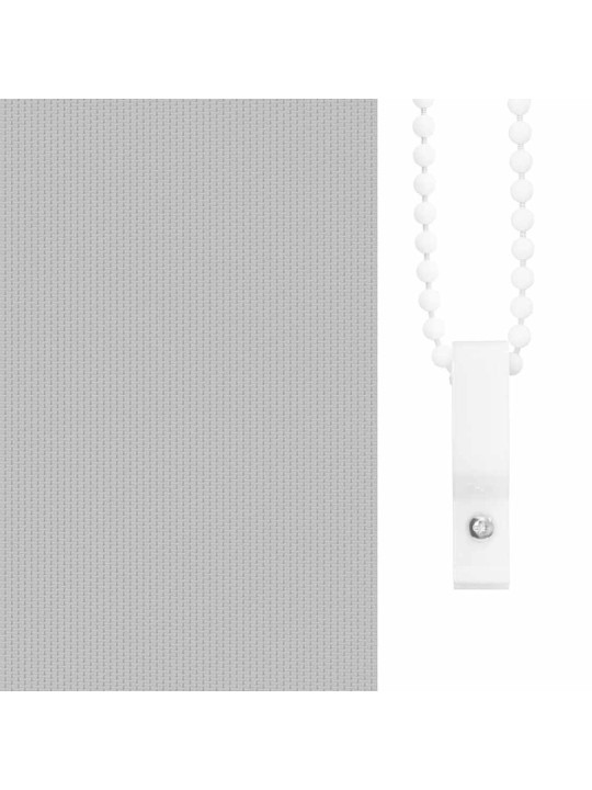 Rullaverho blackout vaalean harmaa 150x230 cm kankaan leveys