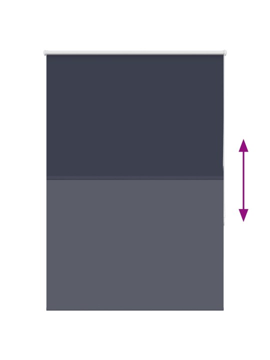 Rullaverho blackout merellinen 90x150 cm kankaan leveys 85,7 cm