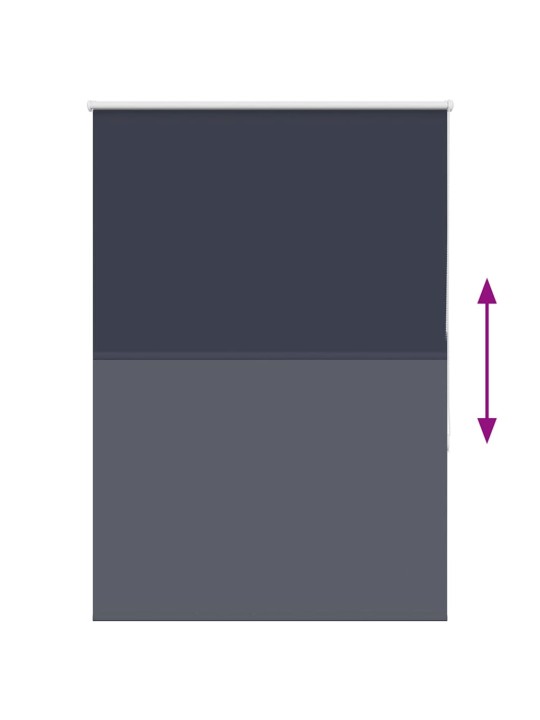 Rullaverho blackout merellinen 95x150 cm kankaan leveys 90,7 cm