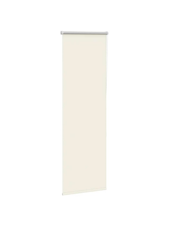 Rullaverho luonnonvalkoinen 40x130 cm kankaan leveys 35,7 cm