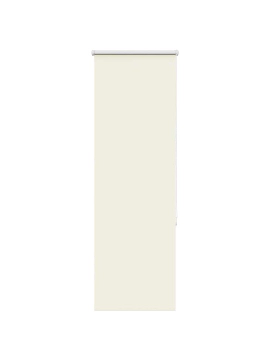 Rullaverho luonnonvalkoinen 55x130 cm kankaan leveys 50,7 cm