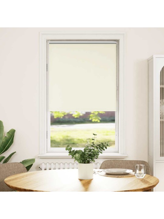 Rullaverho luonnonvalkoinen 85x130 cm kankaan leveys 80,7 cm