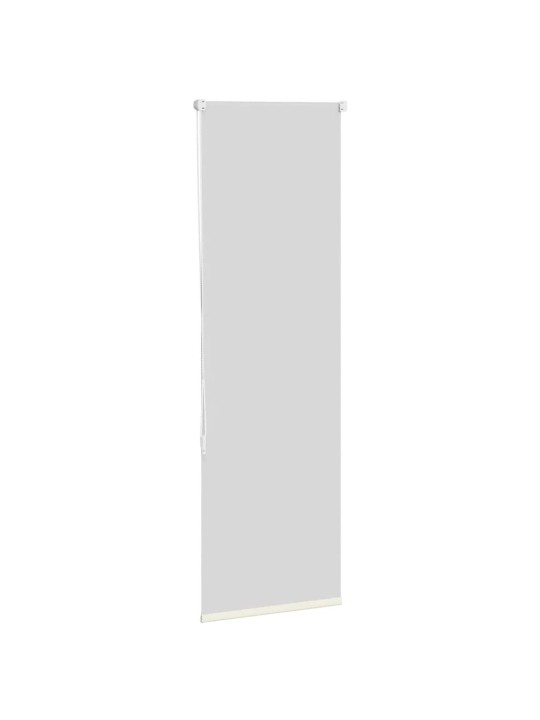 Rullaverho luonnonvalkoinen 40x150 cm kankaan leveys 35,7 cm