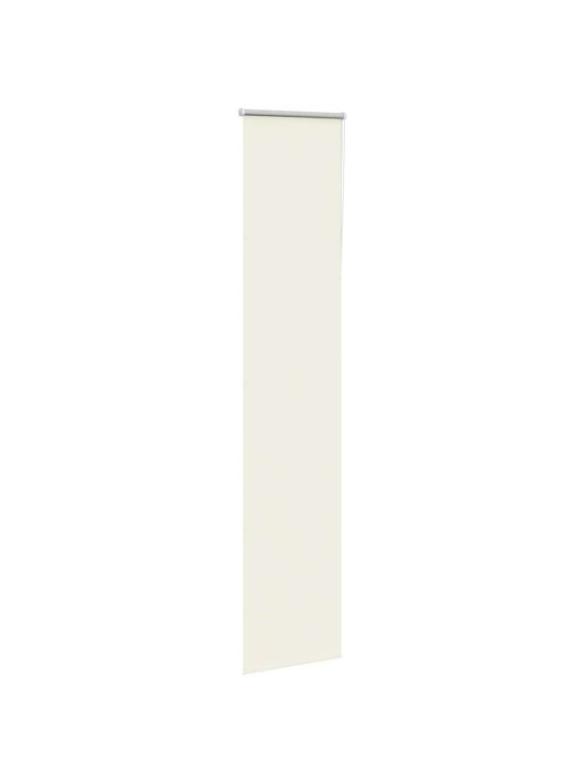Rullaverho luonnonvalkoinen 40x210 cm kankaan leveys 35,7 cm