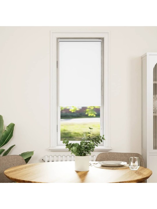 Rullaverho blackout valkoinen 40x130 cm kankaan leveys 35,7 cm