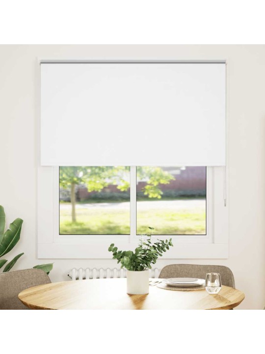 Rullaverho blackout valkoinen 130x130 cm kankaan leveys 126,6cm