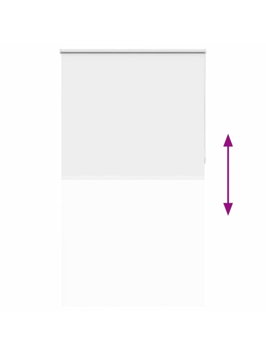 Rullaverho blackout valkoinen 120x230 cm kankaan leveys 116,6cm
