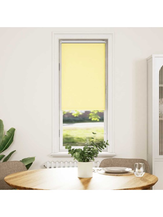 Rullaverho blackout keltainen 60x150 cm kankaan leveys 55,7 cm
