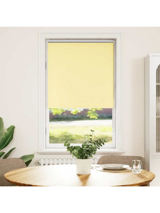 Rullaverho blackout keltainen 70x150 cm kankaan leveys 65,7 cm