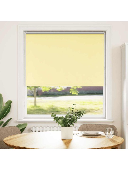 Rullaverho blackout keltainen 90x150 cm kankaan leveys 85,7 cm