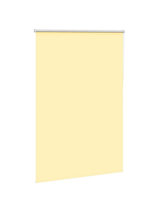 Rullaverho blackout keltainen 90x150 cm kankaan leveys 85,7 cm