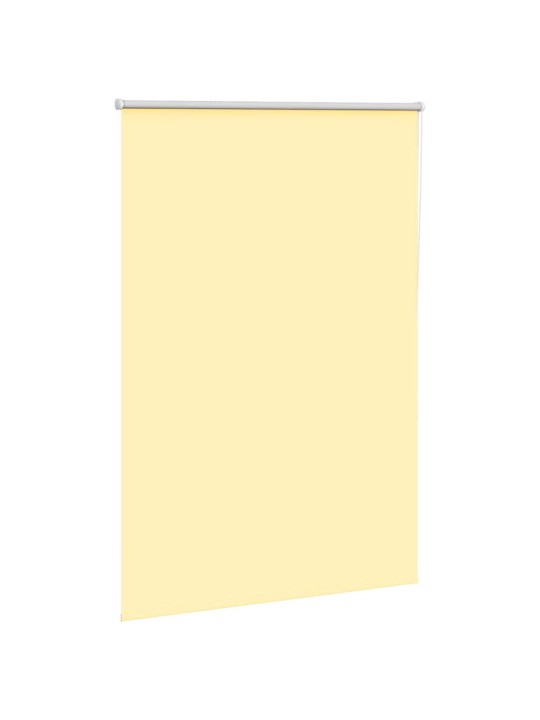 Rullaverho blackout keltainen 95x150 cm kankaan leveys 90,7 cm