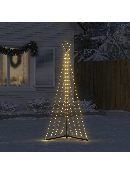 Led joulukuusi 339 lämpimän valkoista led-valoa 182 cm