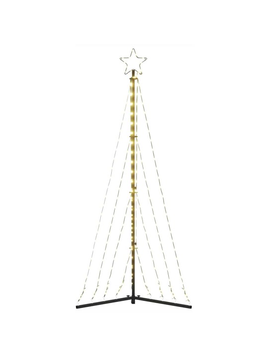 Led joulukuusi 339 lämpimän valkoista led-valoa 182 cm