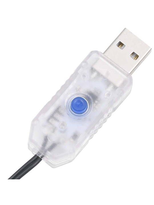 Led joulukuusi 339 lämpimän valkoista led-valoa 182 cm