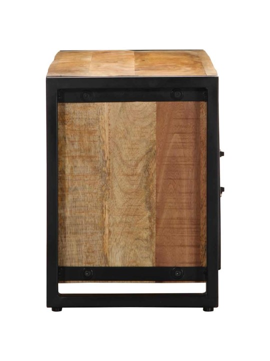 Tv-kaappi 100x30x40 cm massiivipuuta mango