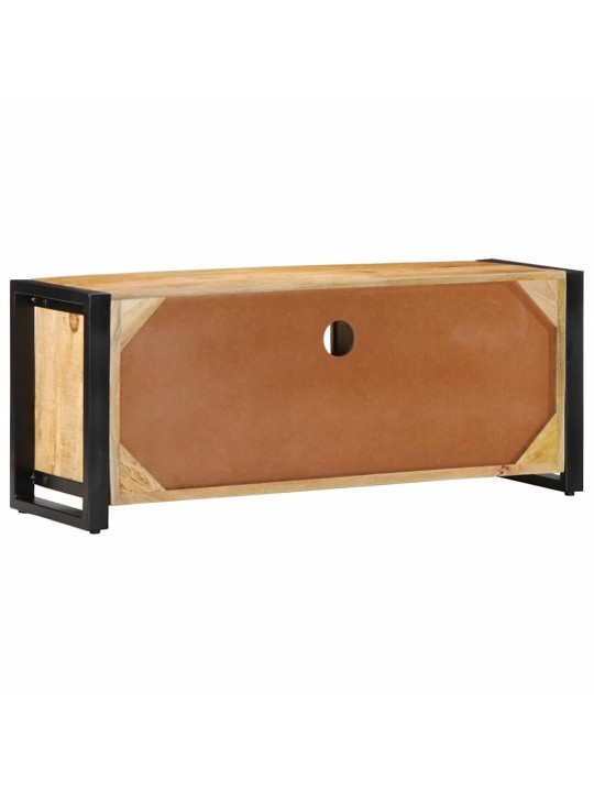 Tv-kaappi 100x30x40 cm massiivipuuta mango
