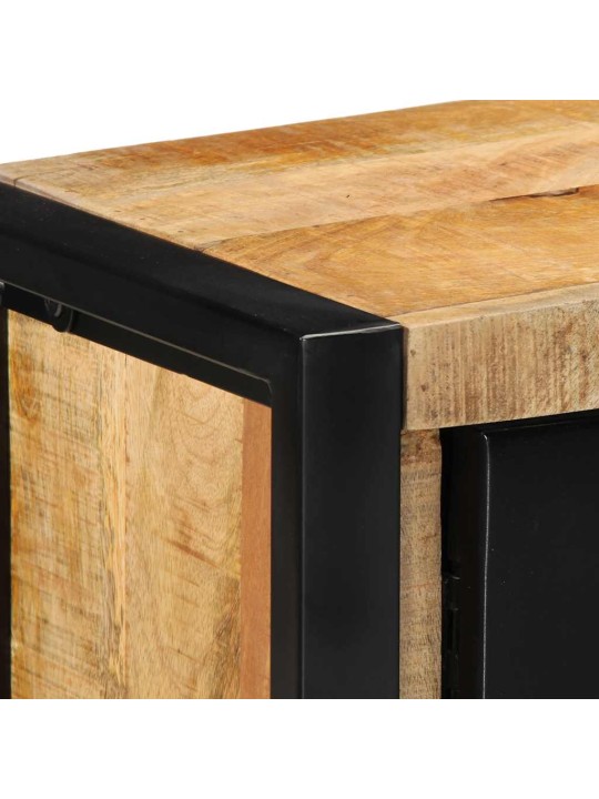 Tv-kaappi 100x30x40 cm massiivipuuta mango