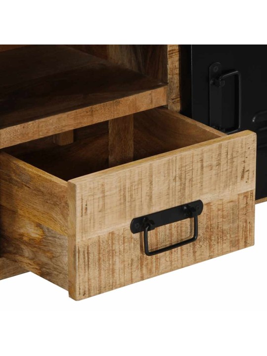 Tv-kaappi 100x30x40 cm massiivipuuta mango