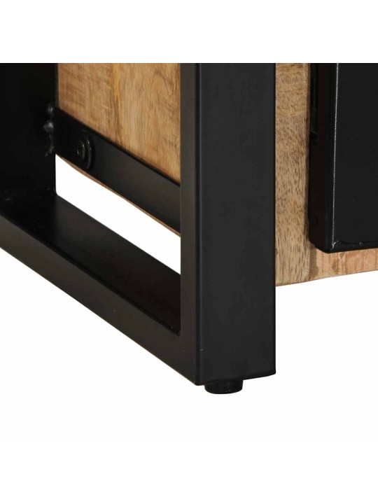 Tv-kaappi 100x30x40 cm massiivipuuta mango