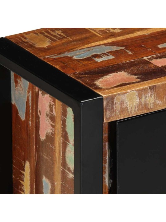 Tv-kaappi 100x30x40 cm kierrätetty massiivipuu