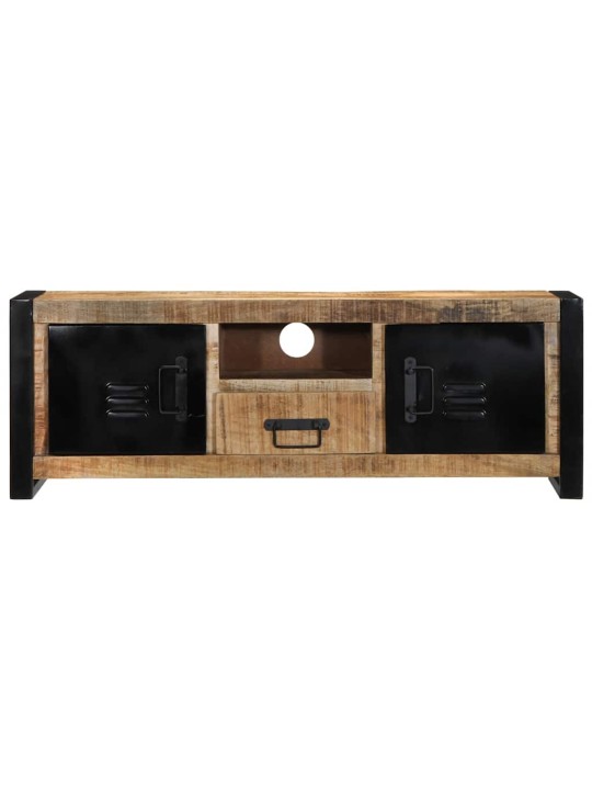 Tv-kaappi 100x30x35 cm massiivipuuta mango