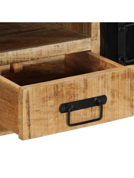 Tv-kaappi 100x30x35 cm massiivipuuta mango