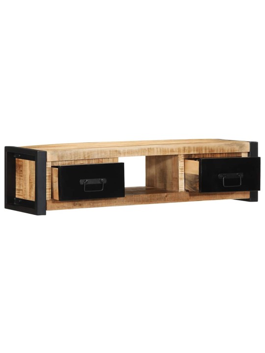 Tv-kaappi 100x30x25 cm massiivipuuta mango